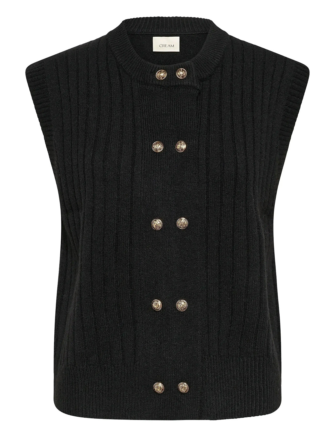 CREAM Creroka Knit Slipover Schwarz - XS/S - Damen