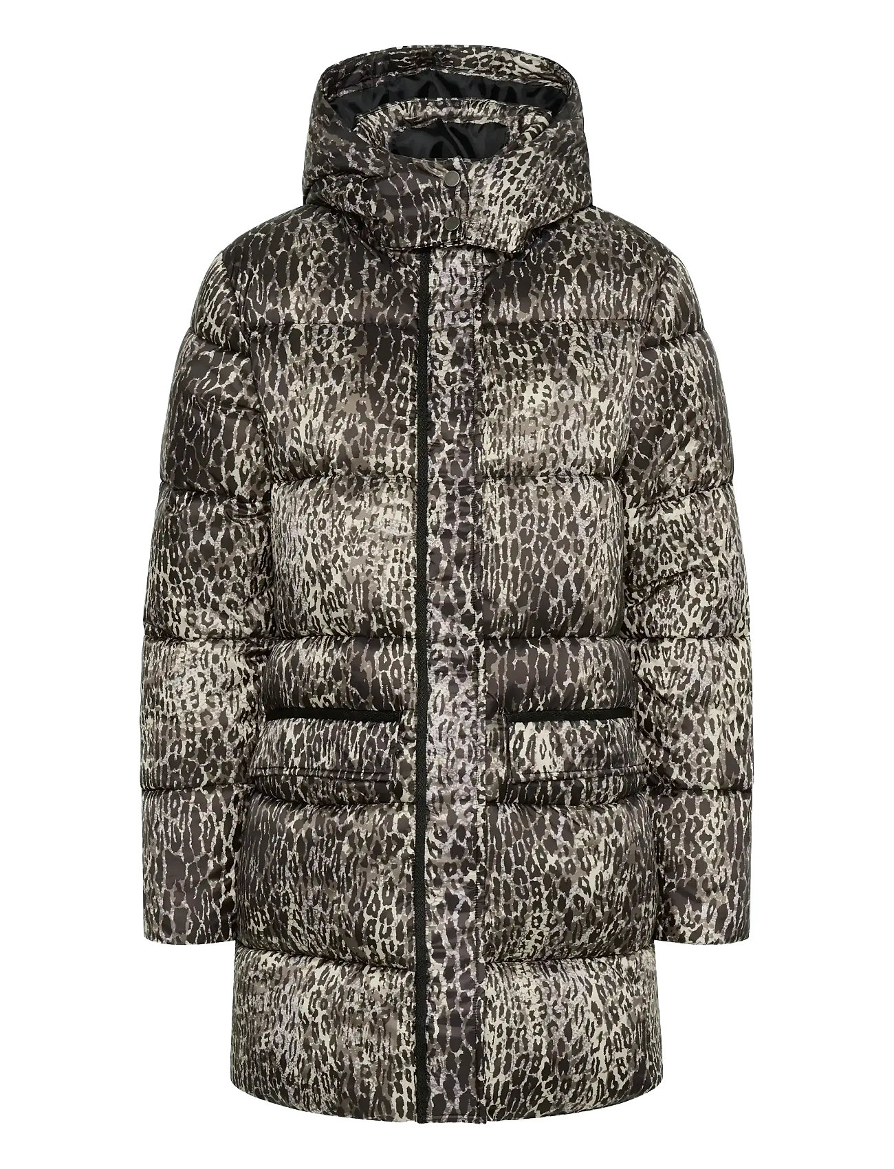 CREAM Crgaiagro Midi Printed Jacke Grau - 40 - Damen