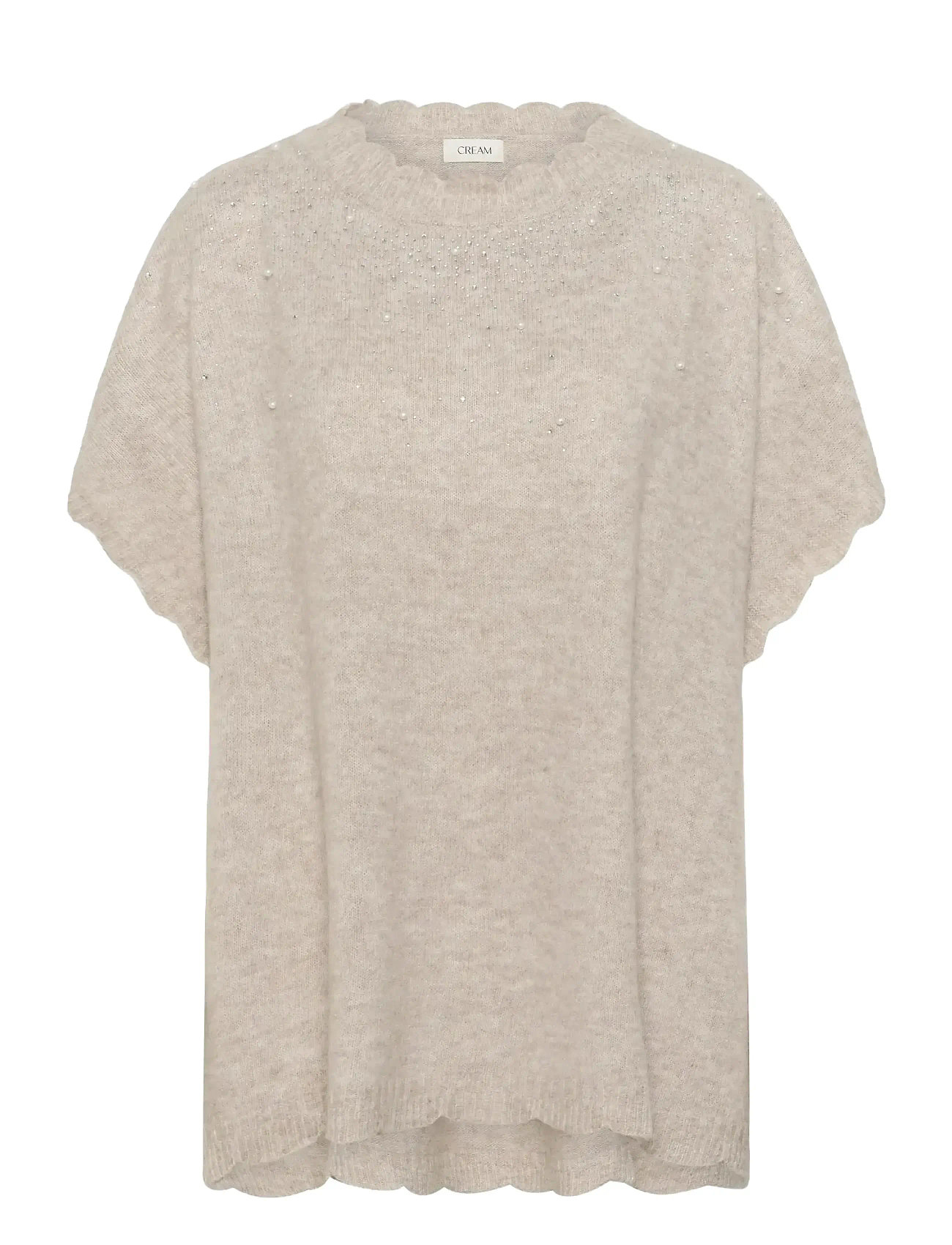 CREAM Cremanuella Poncho Cream - One Size - Damen