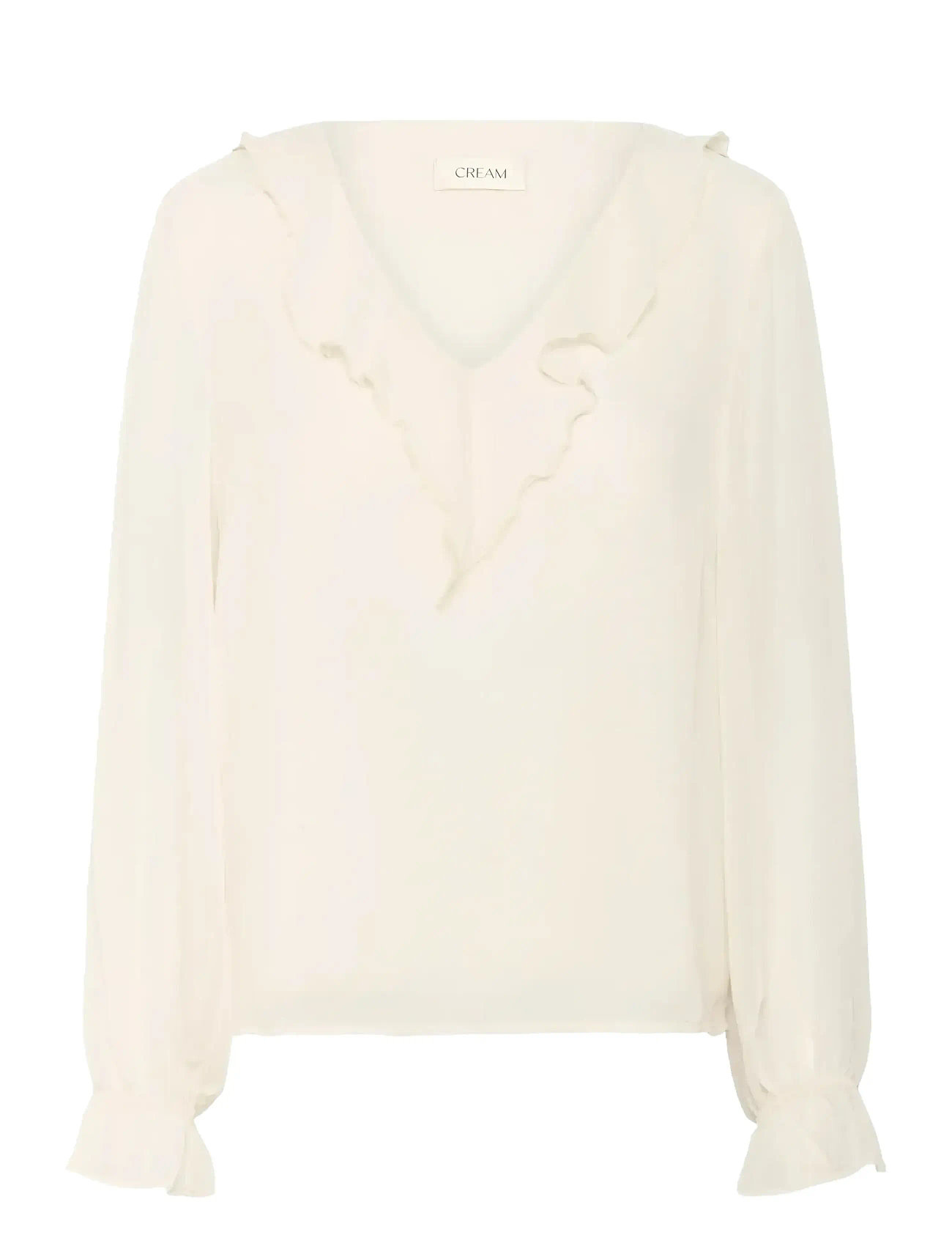 CREAM Crflake Bluse Cream - 38 - Damen