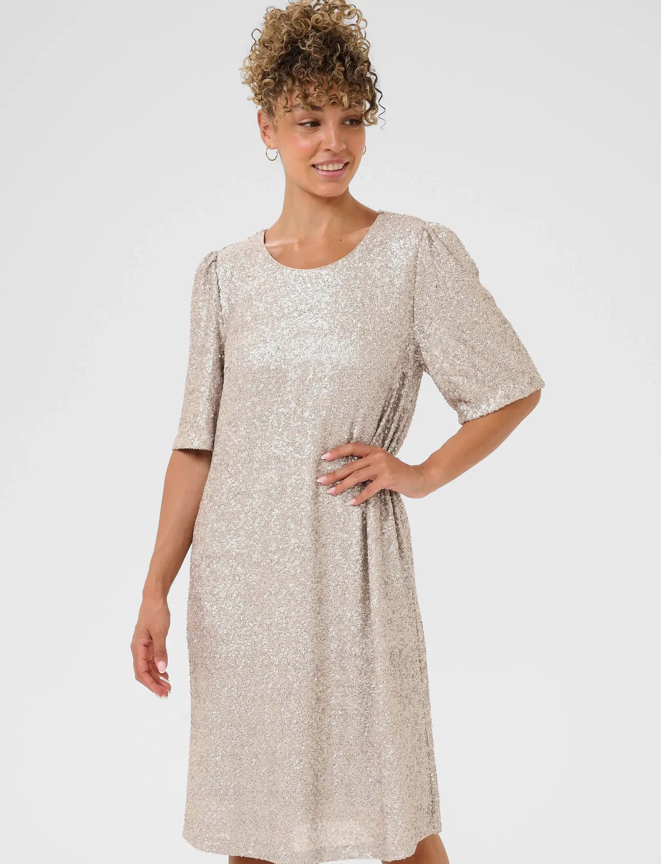 Cream Crdiddi Dress, M, Cream, Kjoler > Kort Kjole, Dame