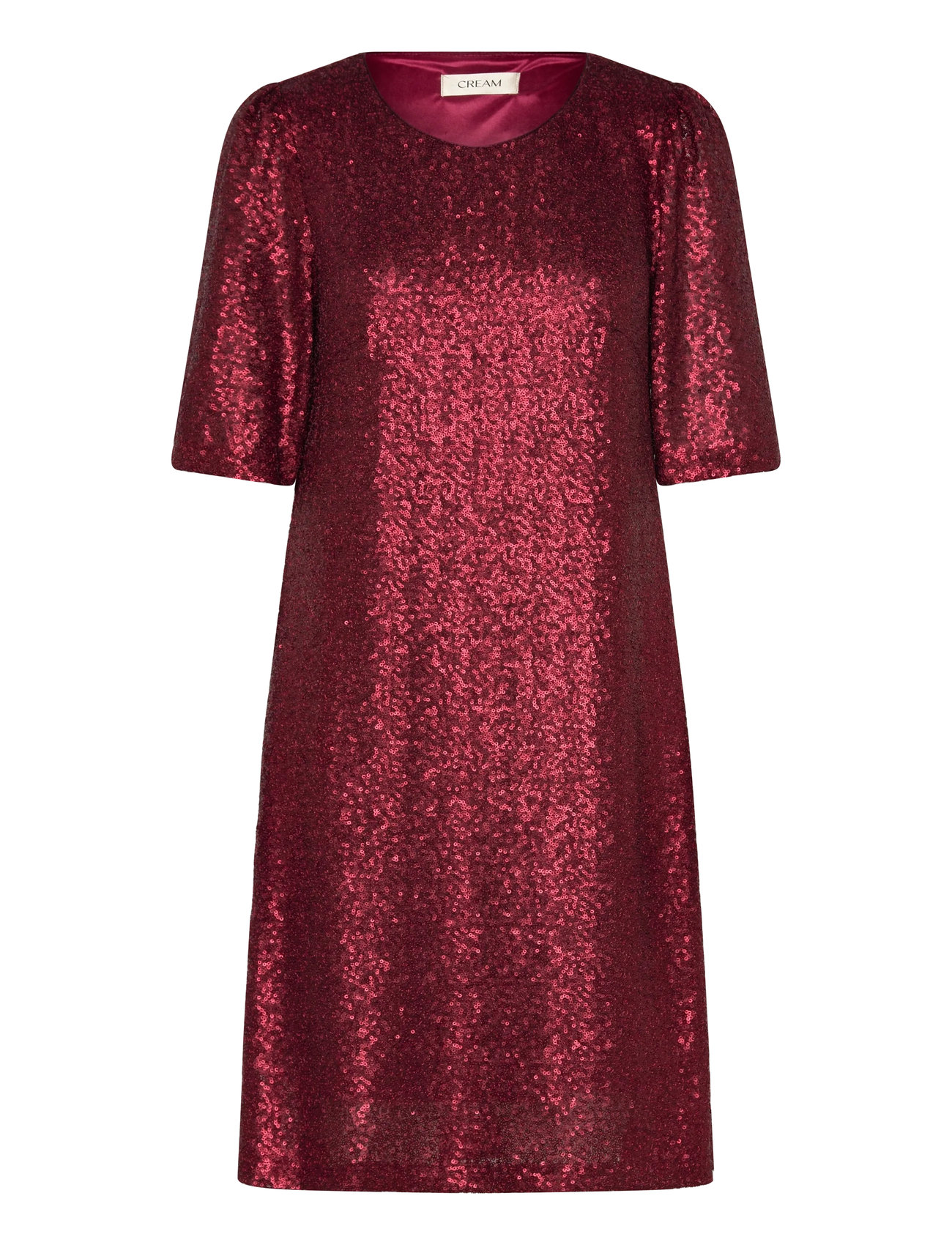 Cream Crdiddi Dress, M, Red, Kjoler > Kort Kjole, Dame