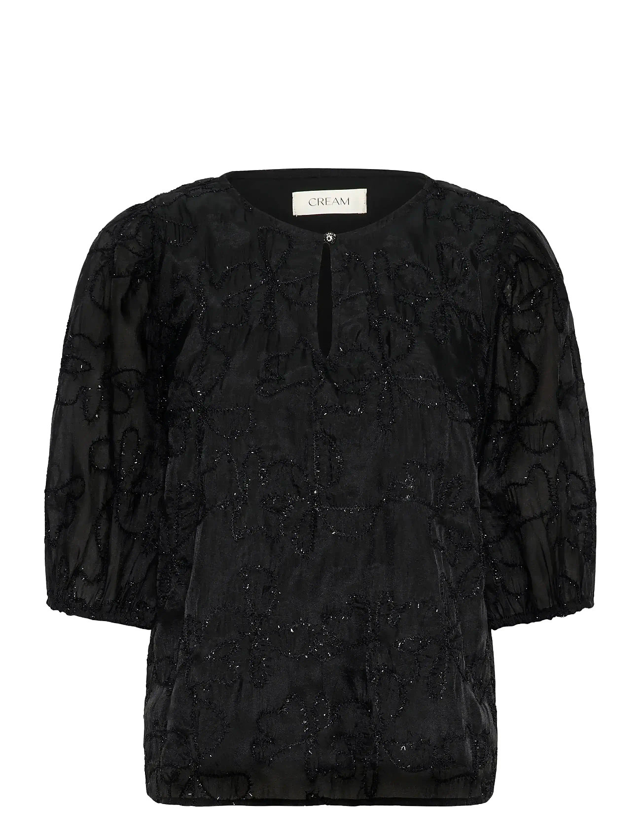 CREAM Cringa Bluse Schwarz - 44 - Damen