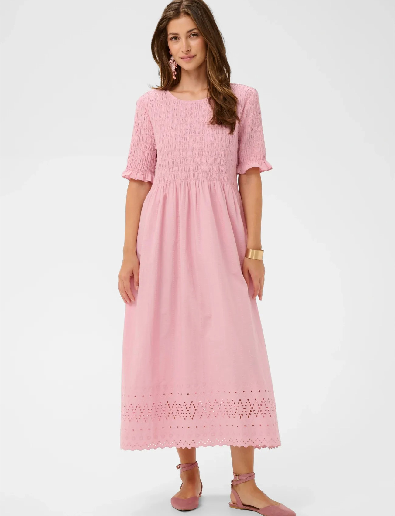 Cream Crjana Dress, 42, Pink, Kjoler > Knælange Og Midi, Dame