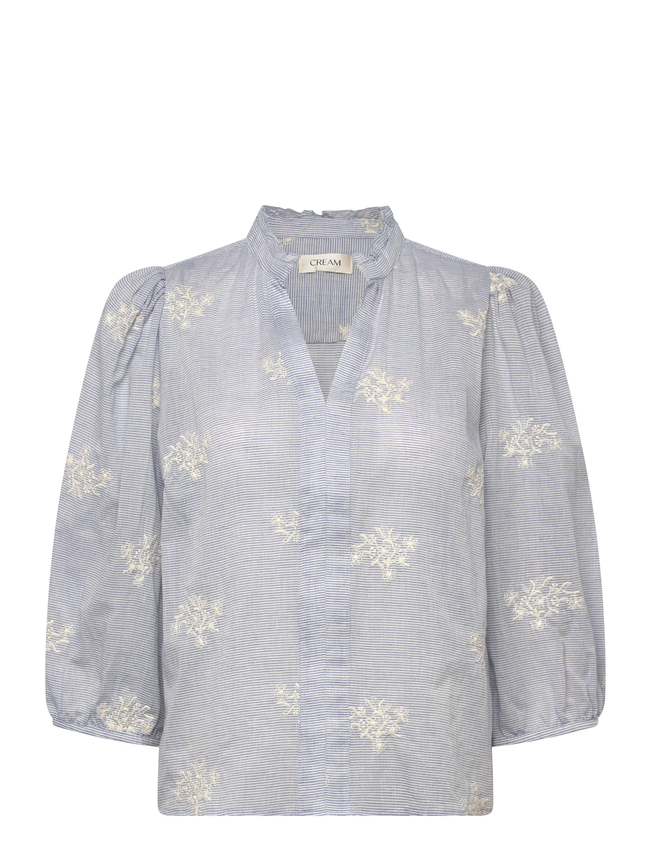 Cream Crkorey Blouse, 44, Blue, Bluser > Langærmede, Dame