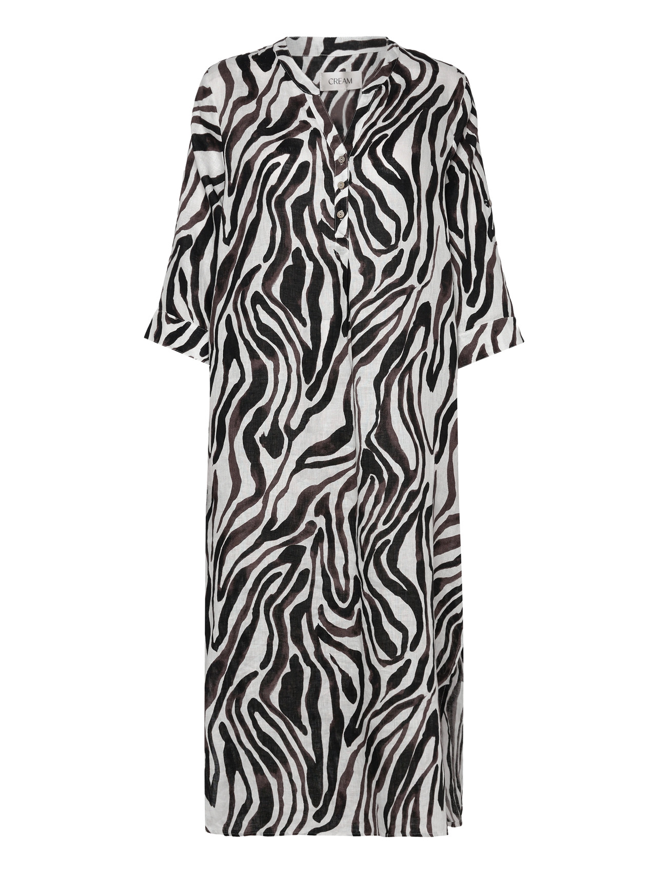 Cream Crbellis Caftan Dress, S/M, Cream, Kjoler > Maxikjole, Dame