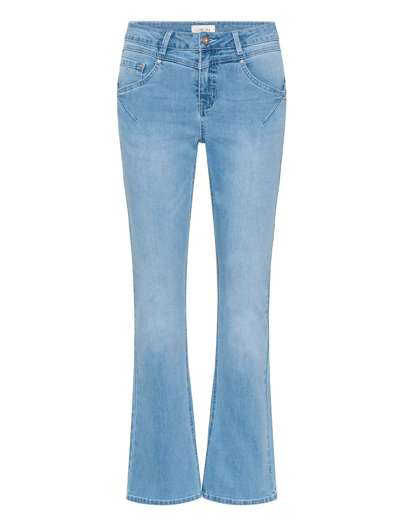 CREAM Cramalie Bootcut Jeans - Shape Fit Blau - 28x32 - Damen