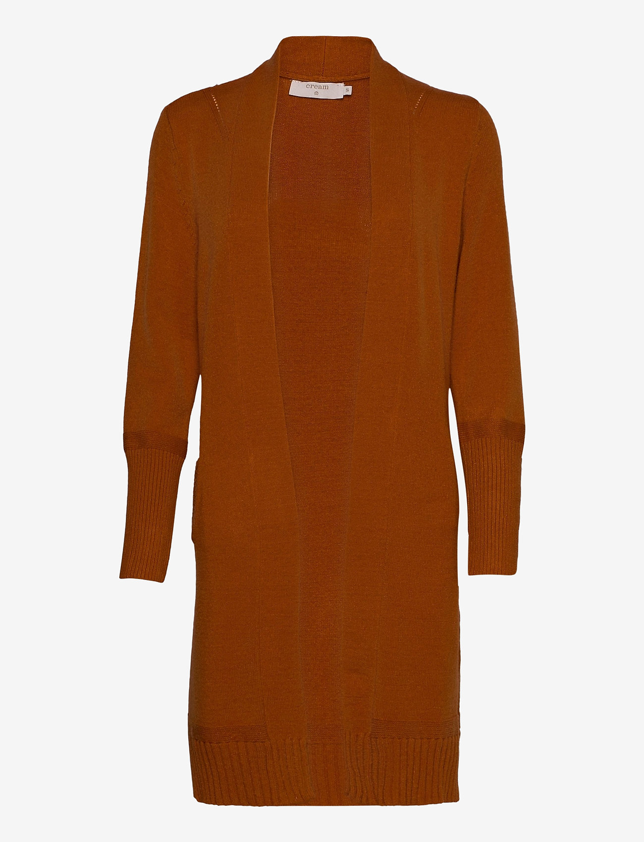 cream fine knit cardigan