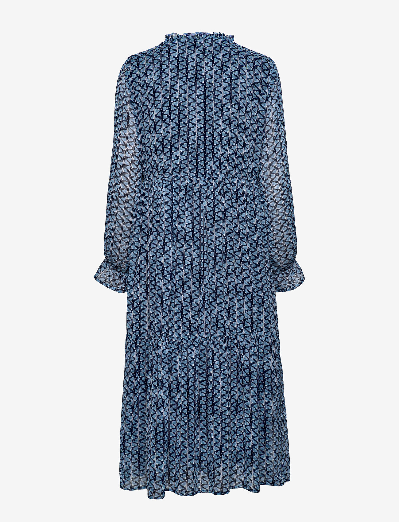 navy blue and cream dresses
