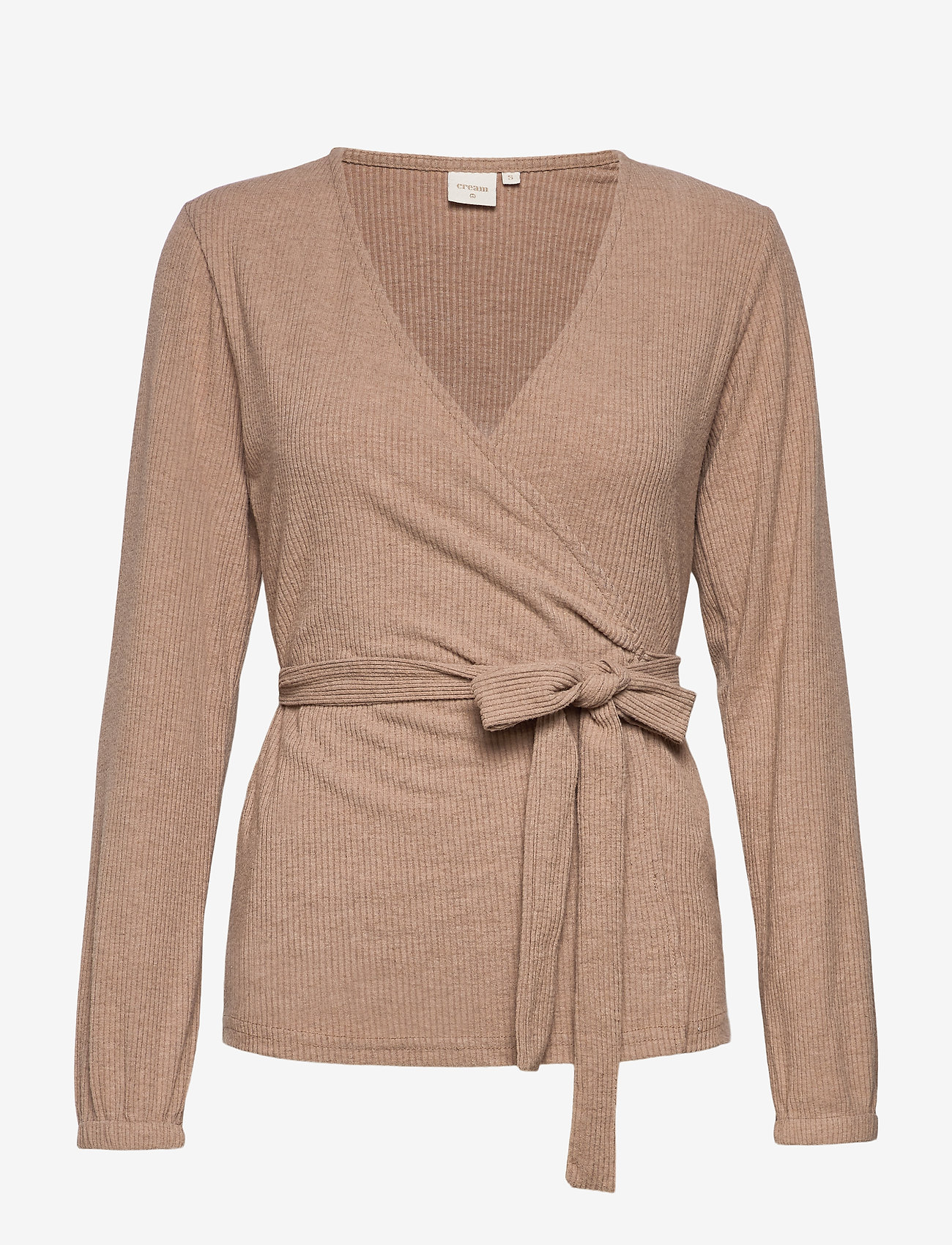 Cream Crmeisa Wrap Blouse - Long 