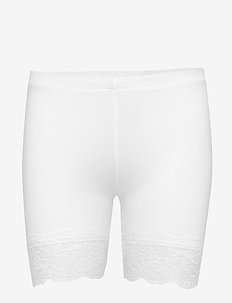 Matilda Biker Shorts - wyszczuplające majtki - optical white