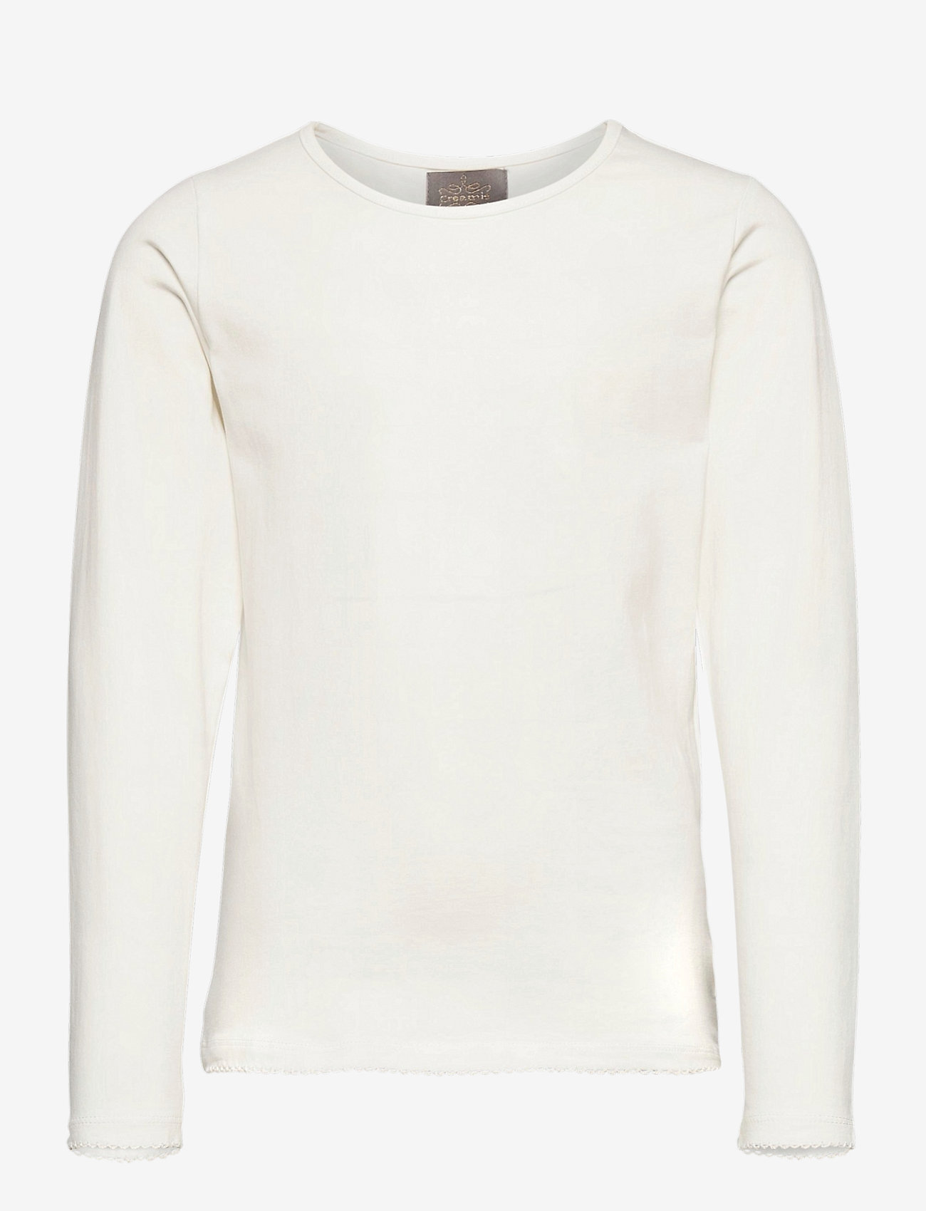 Creamie - Creamie T-shirt LS - vienkāršs t-krekls ar garām piedurknēm - cloud - 0