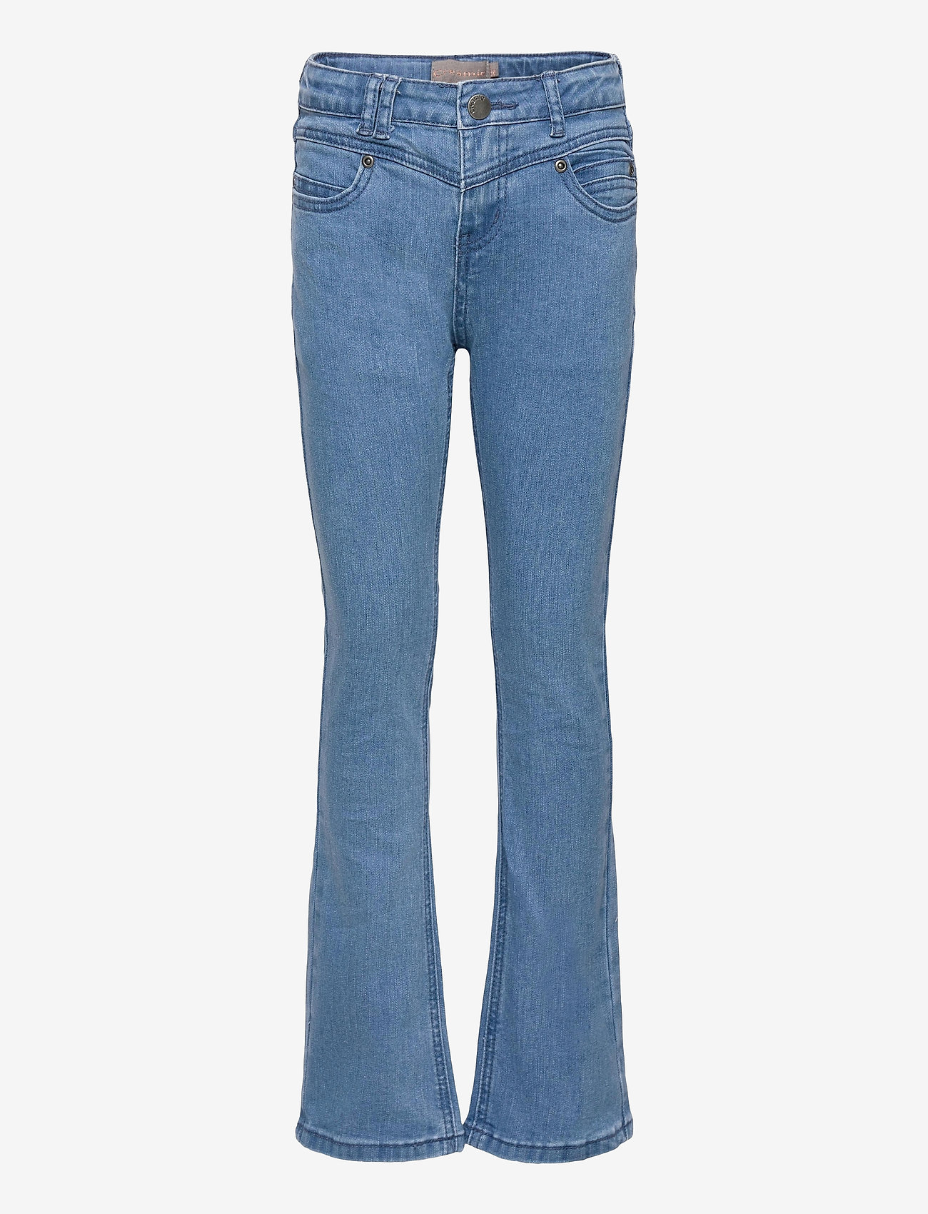 Trendy Dark Wash Flare Jeans - Wide Leg – Shop The Mint