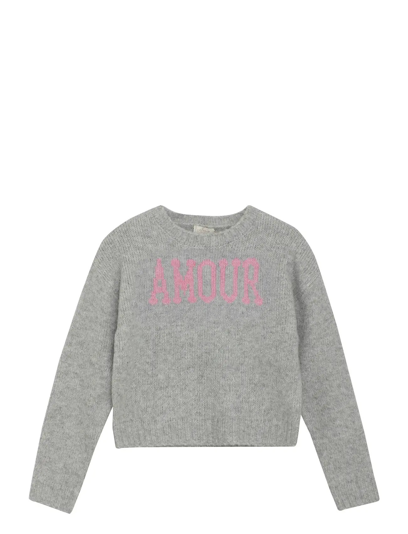CREAMIE Pullover Knit Grau - 122 8 - Kinder