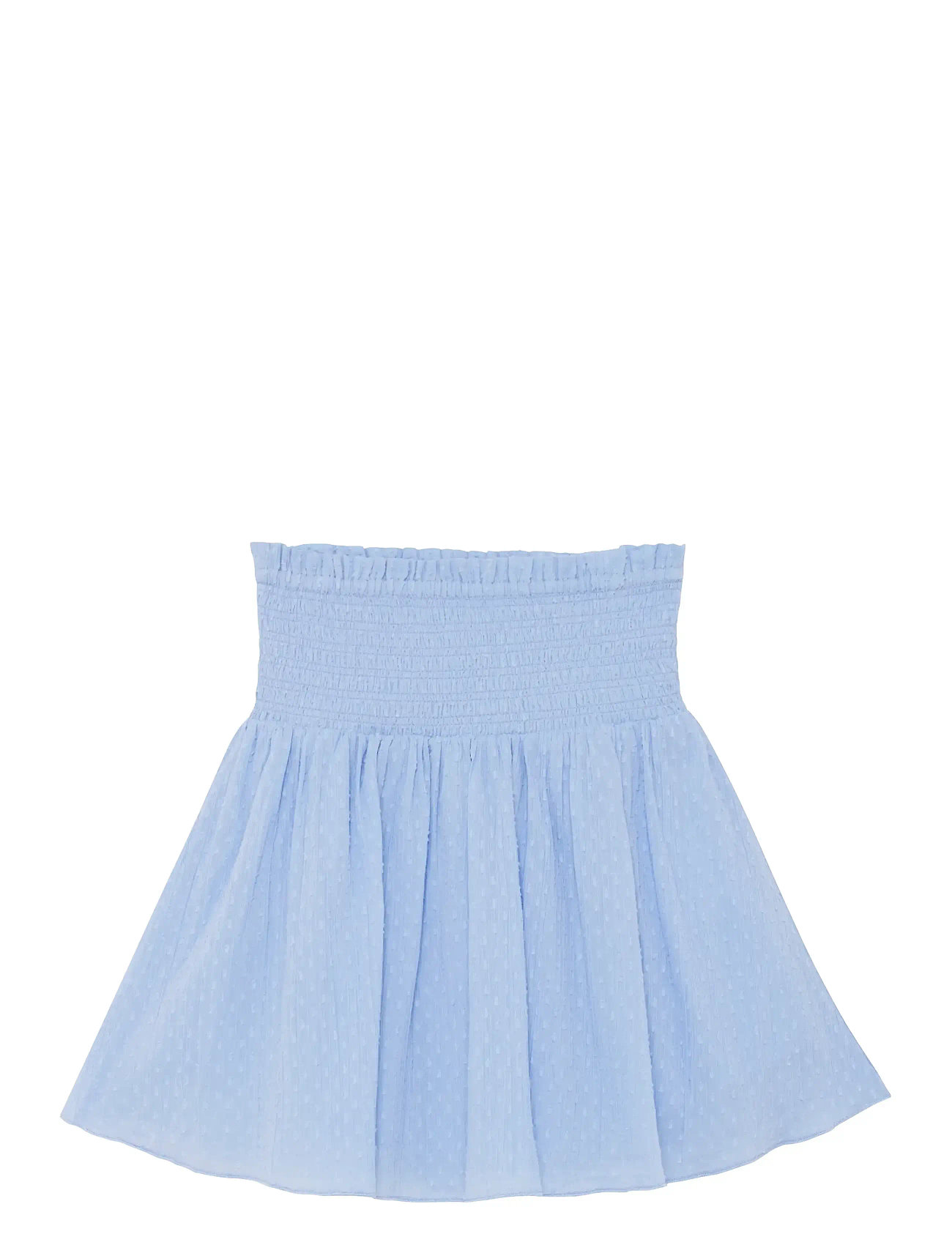 Creamie Skirt Dobby, 116, Blue, Nederdele > Midi-Nederdele, Børn