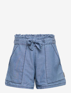 Shorts Chambray - denim shorts - bijou blue