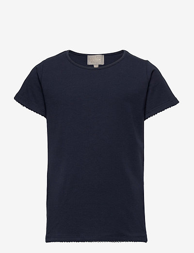 Creamie T-shirt SS - vienkāršs t-krekls ar īsām piedurknēm - total eclipse