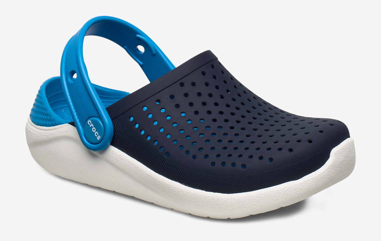 crocs navy white