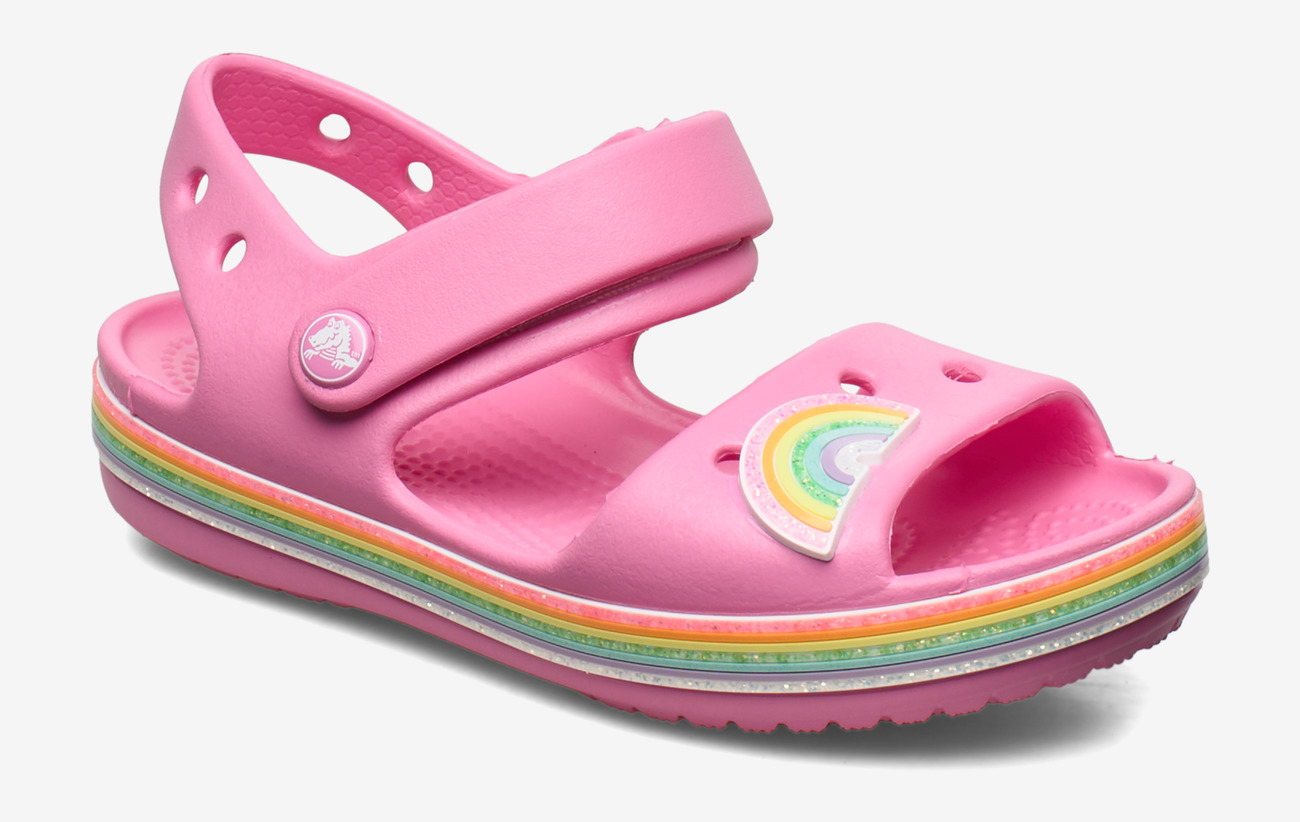 crocs sandals pink