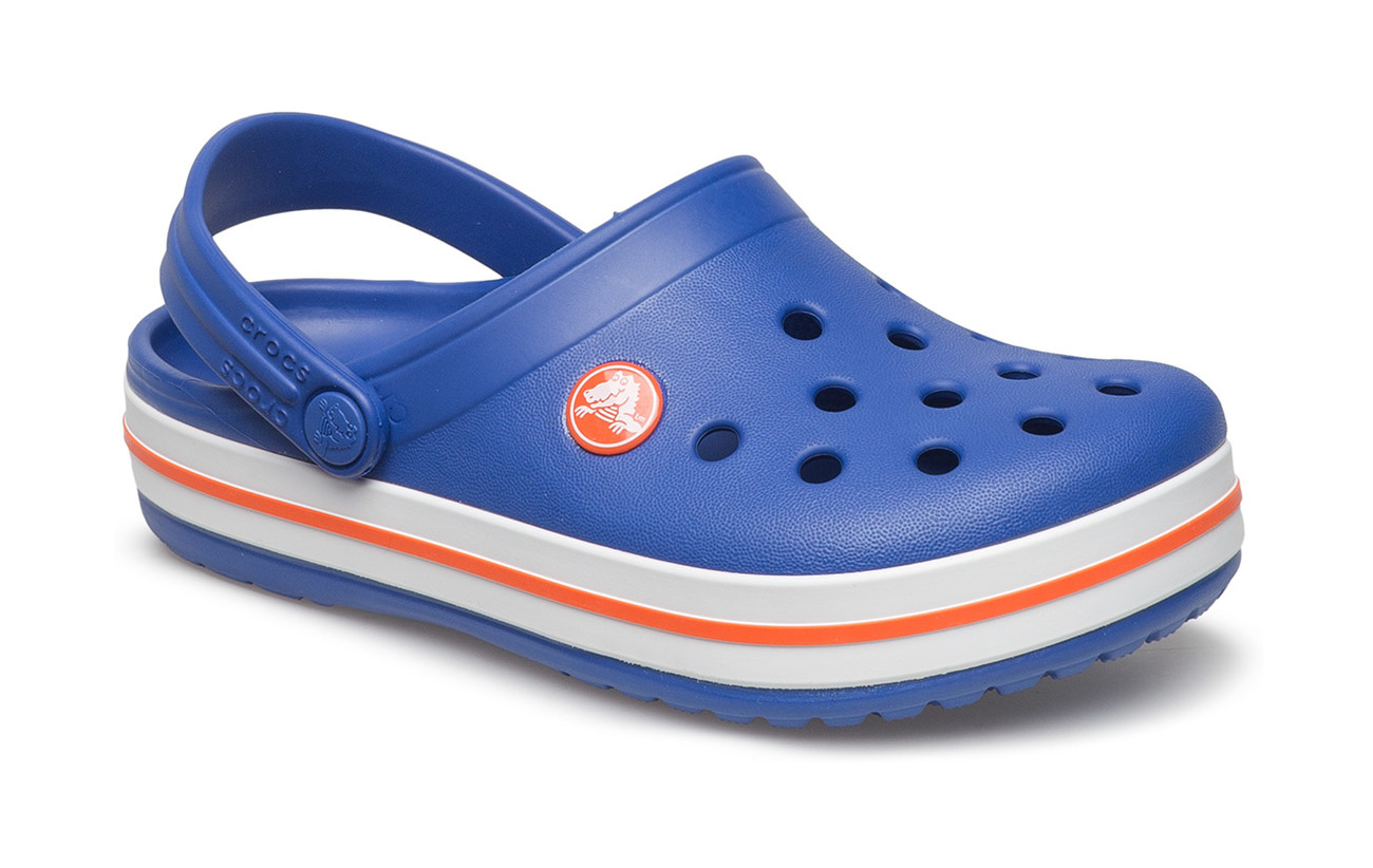 crocs blue and orange