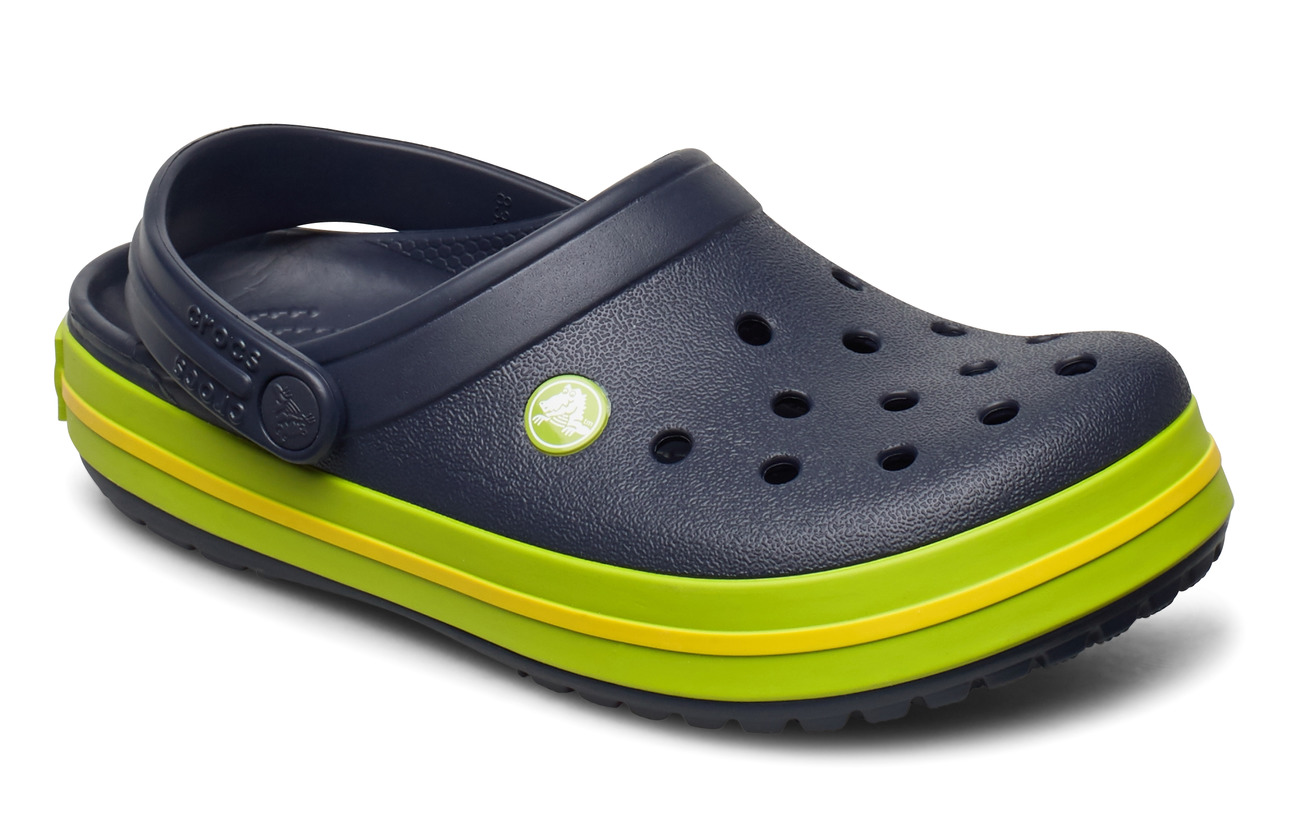 Crocs Crocband Clog K (Navy/volt Green 