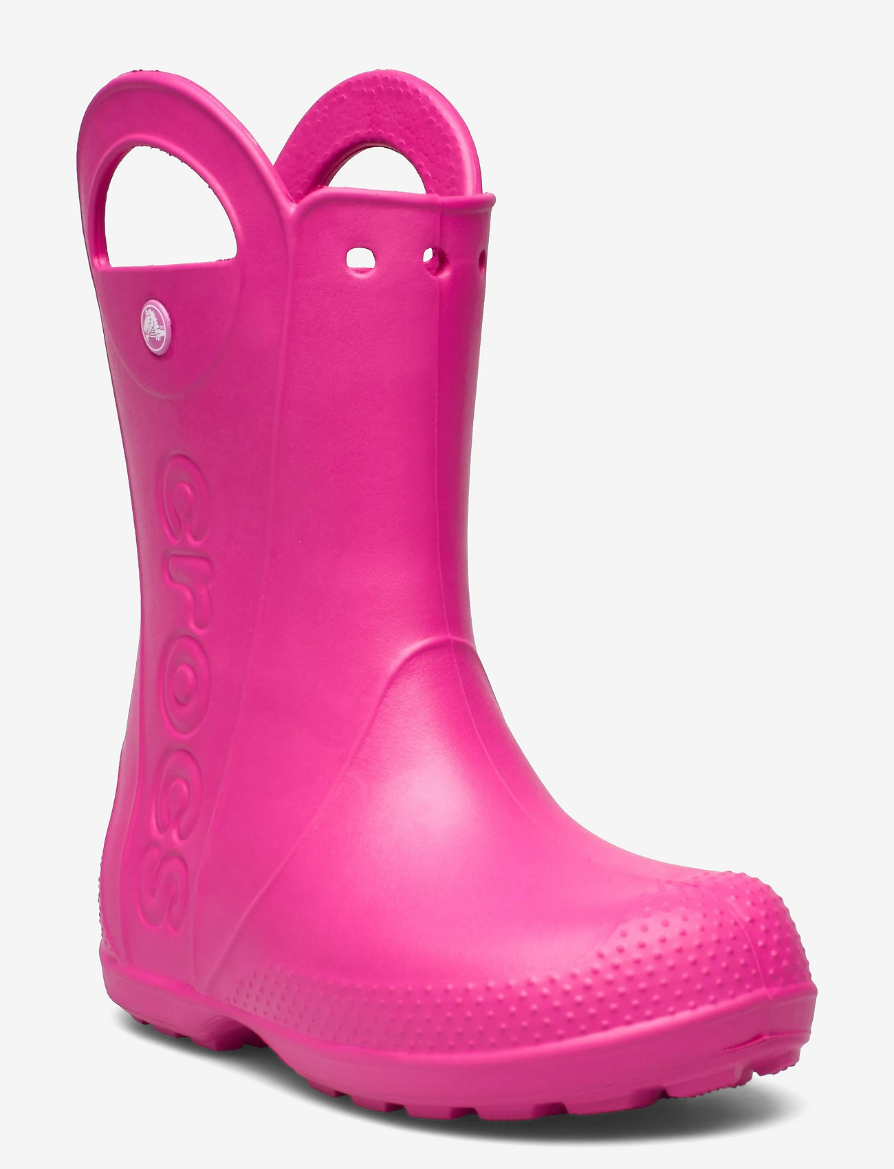 Handle It Rain Boot Kids (Candy Pink) (349 kr) Crocs Crocs HANDLE IT RAIN BOOT KIDS Gummistövlar candy pink