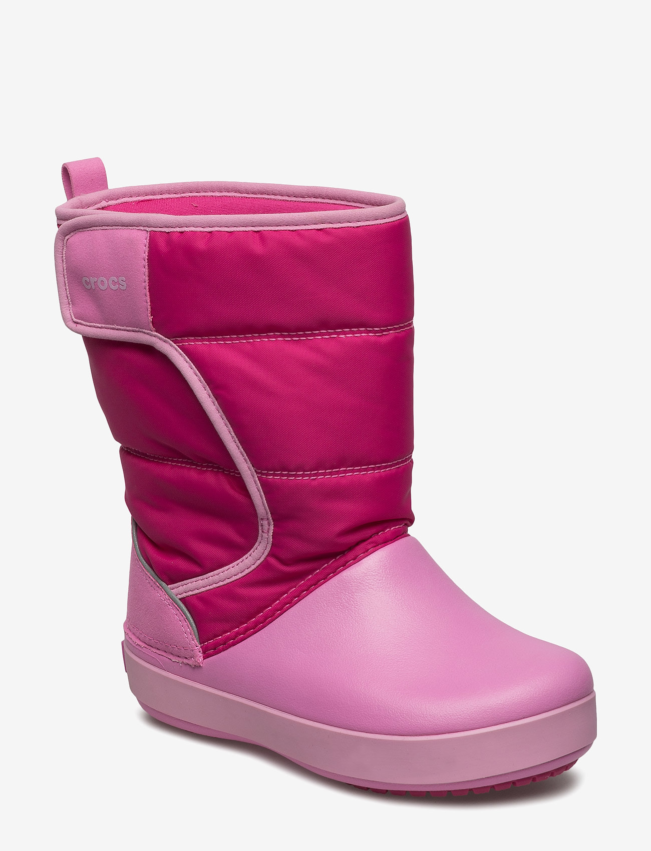 Lodgepoint Snow Boot K (Candy Pinkparty Pink) (59.99 Crocs LodgePoint Talvikengät Lapset, candy pinkparty pink