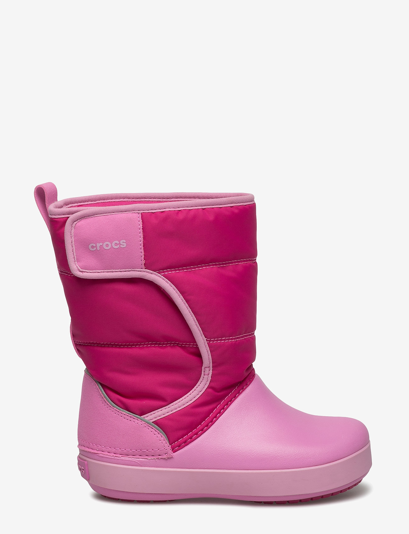 Lodgepoint Snow Boot K (Candy Pinkparty Pink) (59.99 Crocs LodgePoint Talvikengät Lapset, candy pinkparty pink
