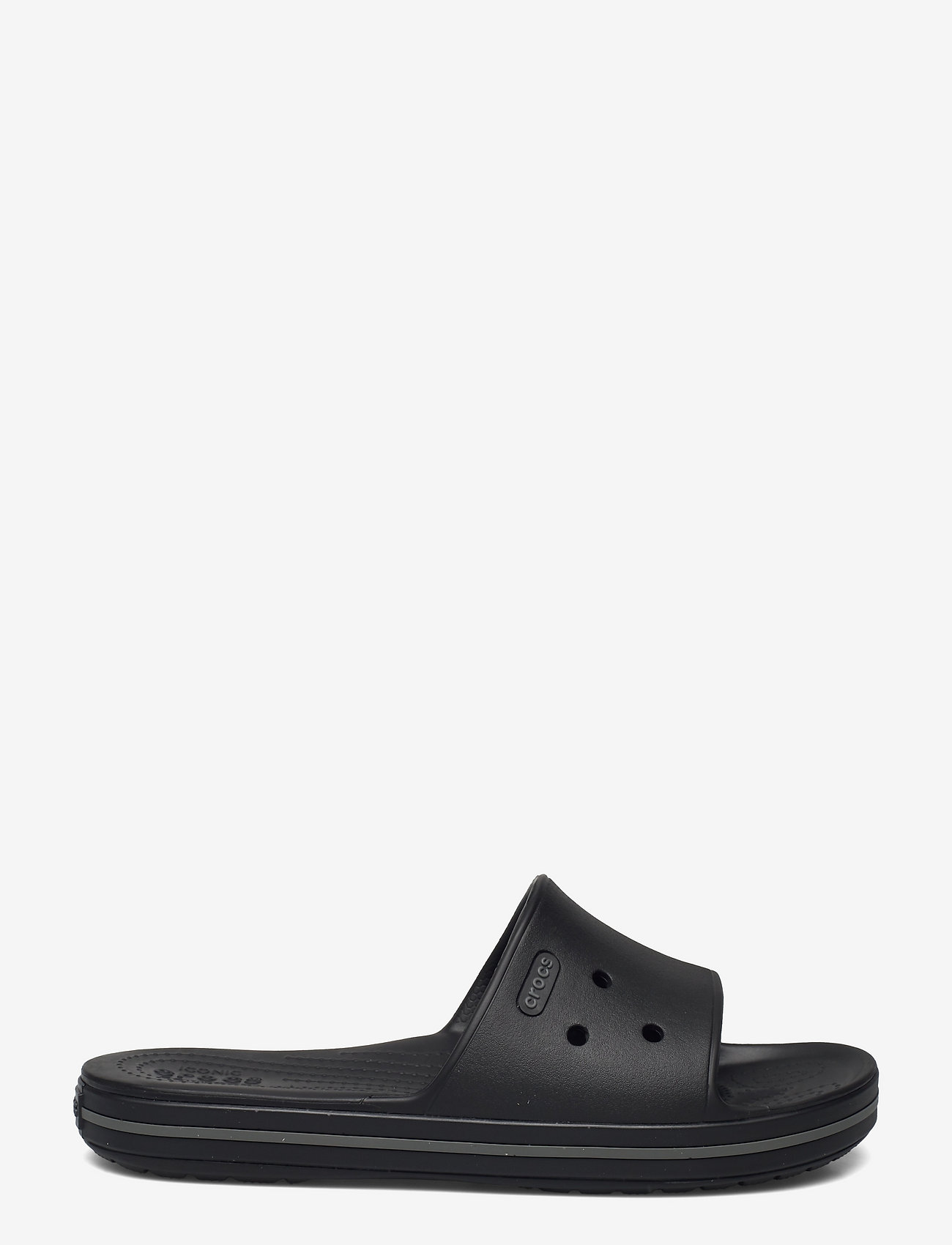 Crocs - Crocband III Slide - vasaras kurpes - black/graphite - 1
