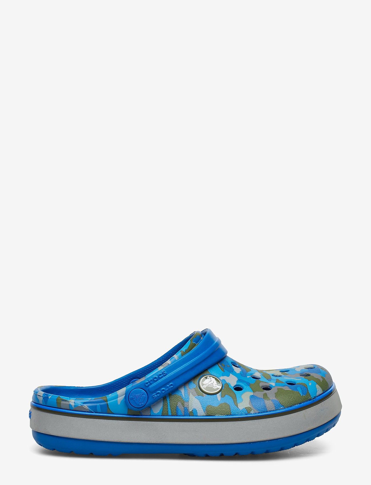 bright blue crocs