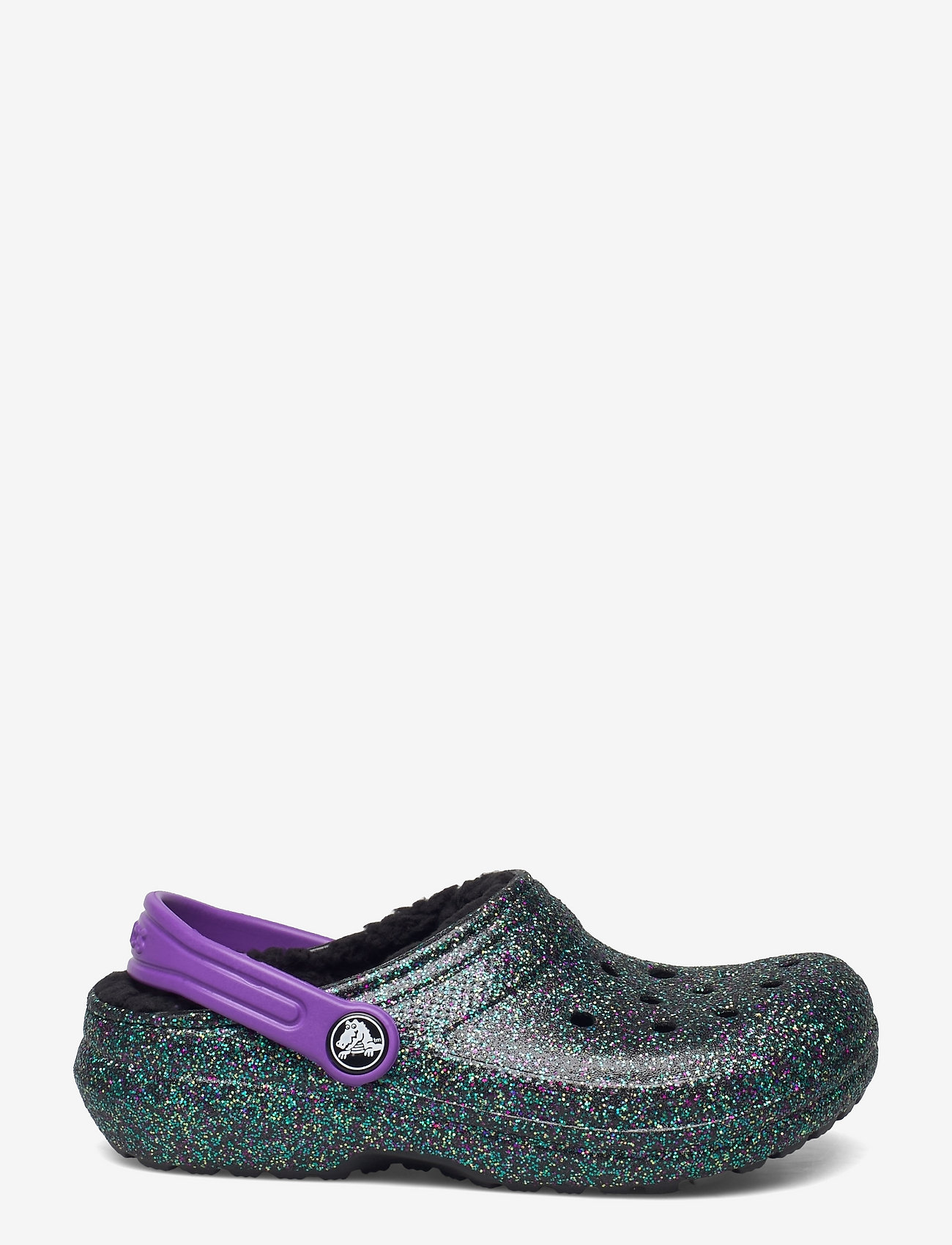 classic glitter lined clog
