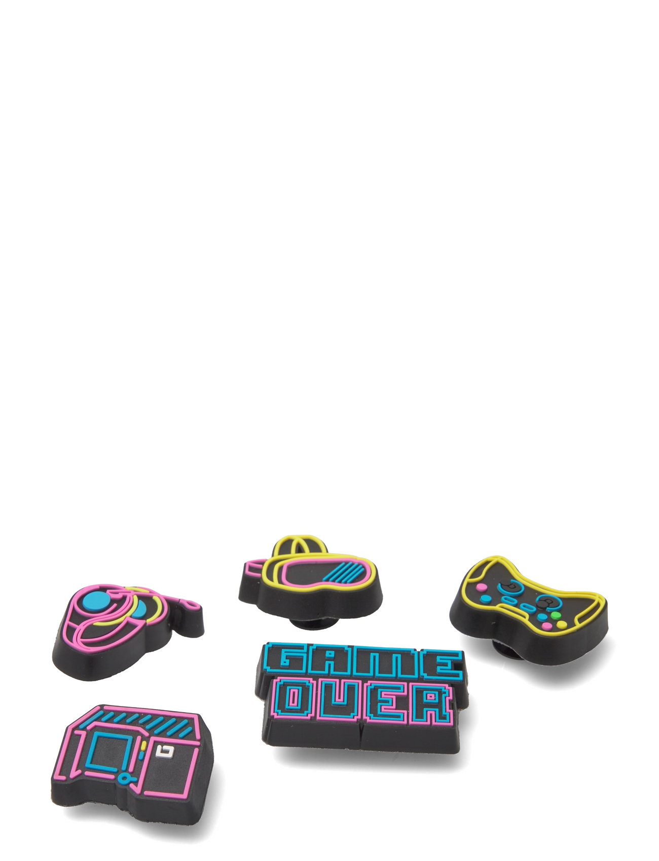 Crocs Lights Up Neon Gamer 5 Pack Multi/patterned