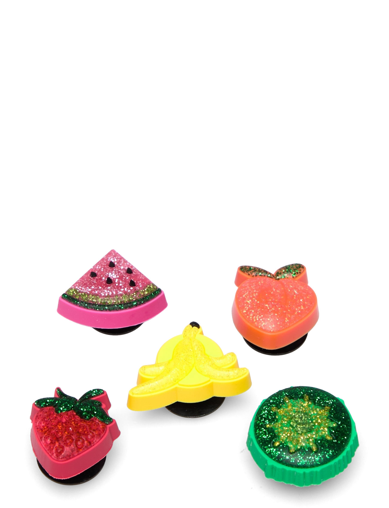 Crocs Sparkle Glitter Fruits 5 Pack Multi/patterned