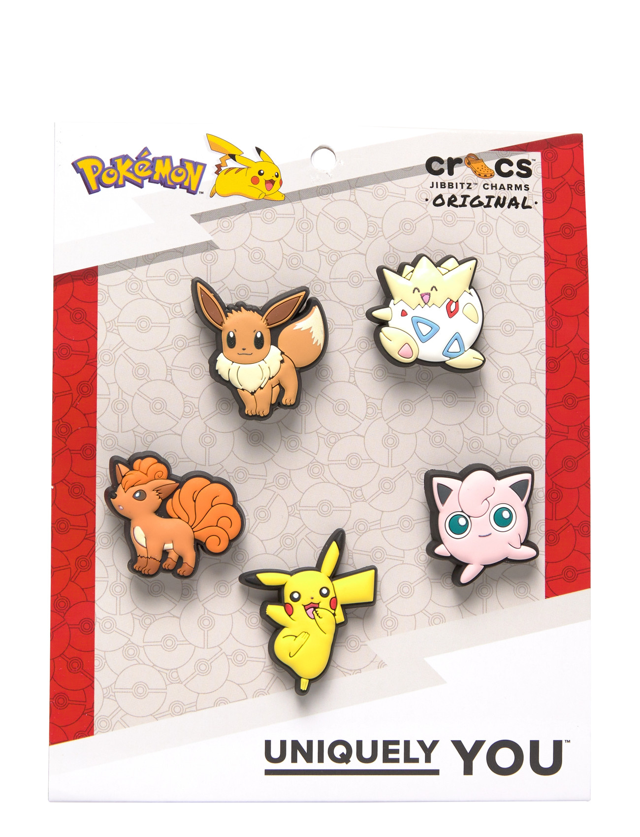 Crocs Pokemon Character 5 Pck, One Size, Multi/patterned, Sko > Skotilbehør, Børn