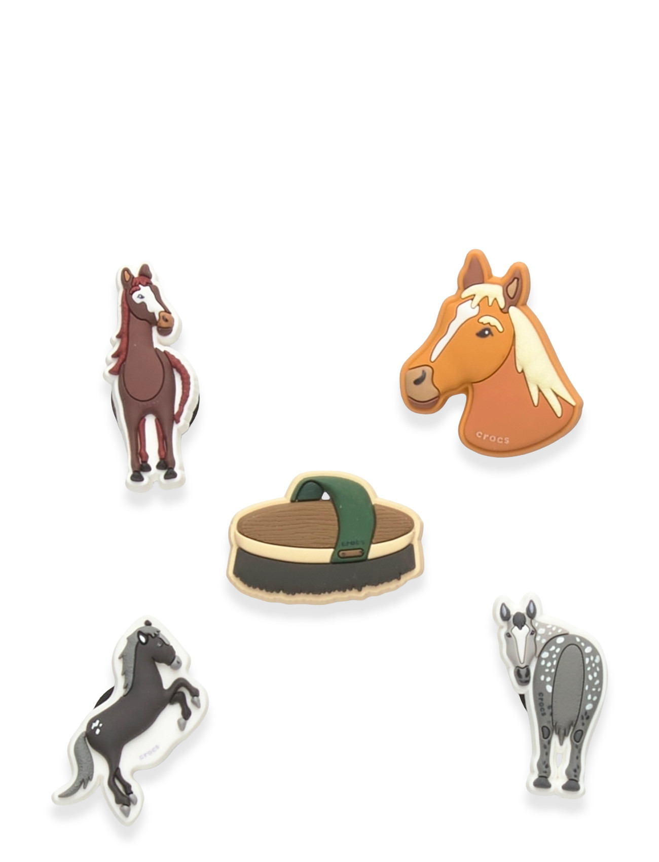 Crocs Horse 5 Pack, One Size, Multi/patterned, Sko > Skotilbehør, Børn