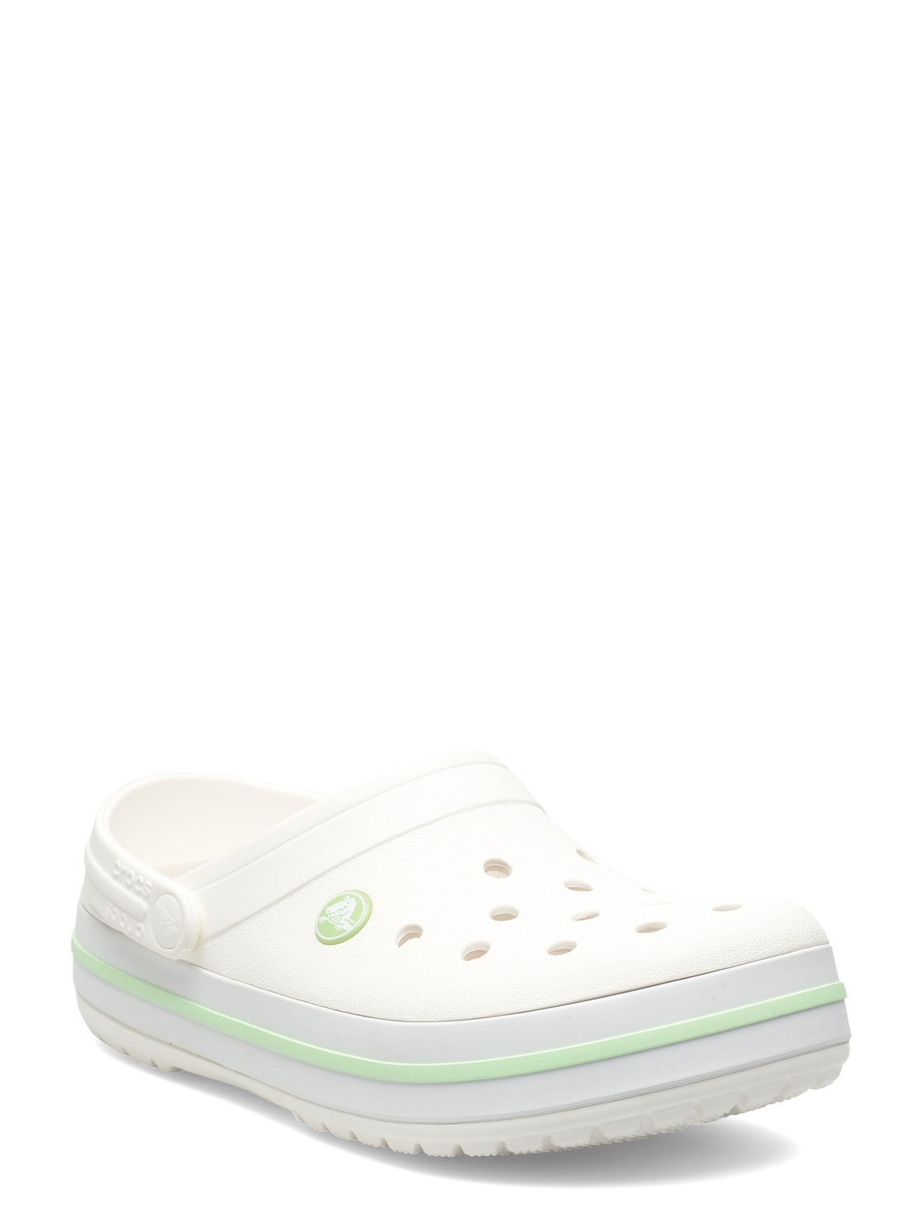 Crocs Crocband, 43/44, White, Sko > Mules Og Træsko, Herre