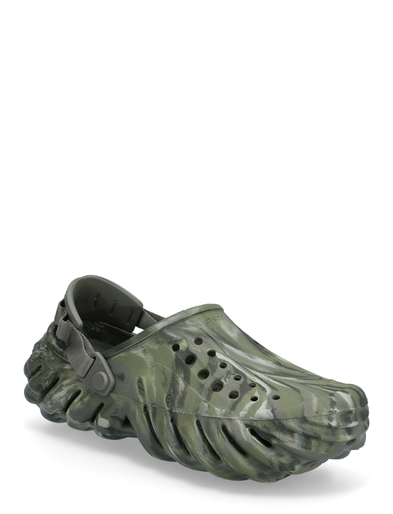 Crocs Echo Marbled Clog, 43/44, Green, Sko > Mules Og Træsko, Herre