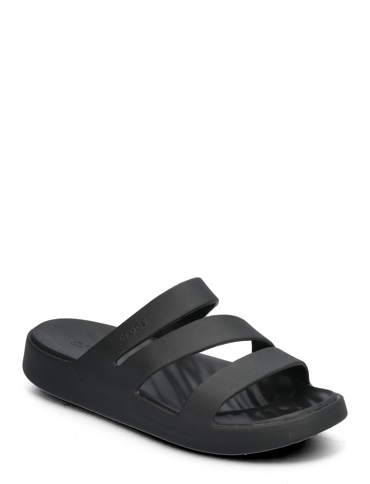 Getaway Strappy Shoes Summer Shoes Sandals Pool Sliders Black Crocs