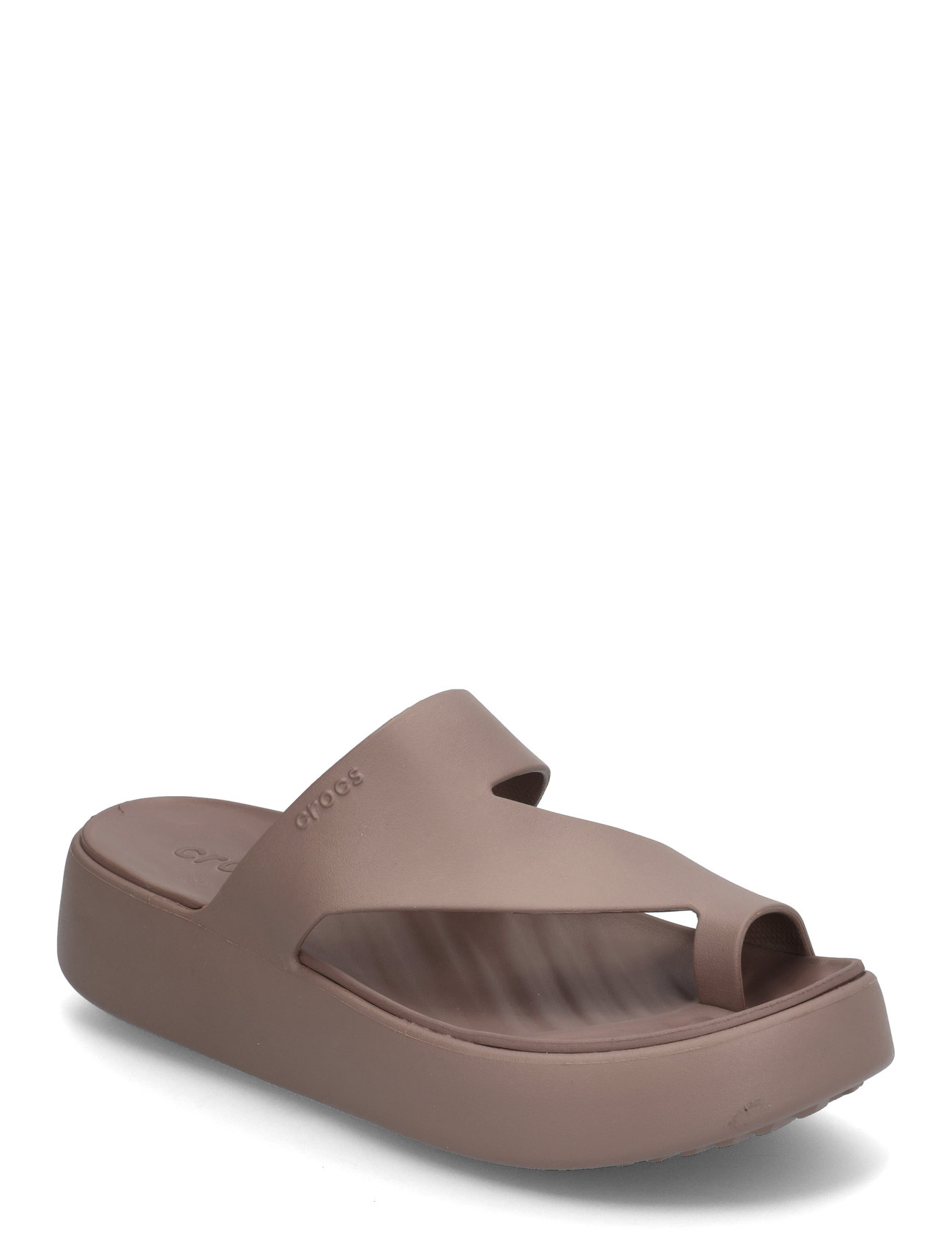 Crocs Getaway Platform Toe Loop Brun