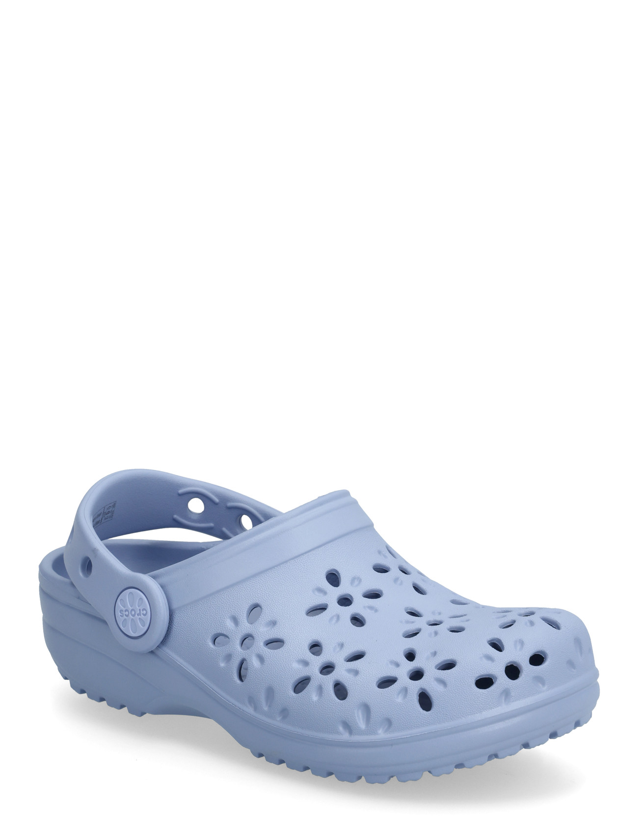Crocs Classic Floral Cut Out Clog K, 34/35, Blue, Sko > Træsko, Børn