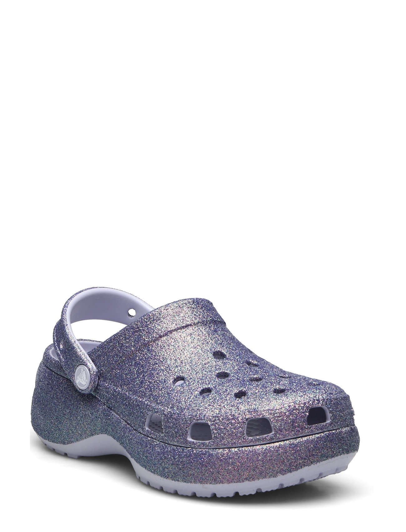 Crocs Platform Irid Glitter Clog Lila