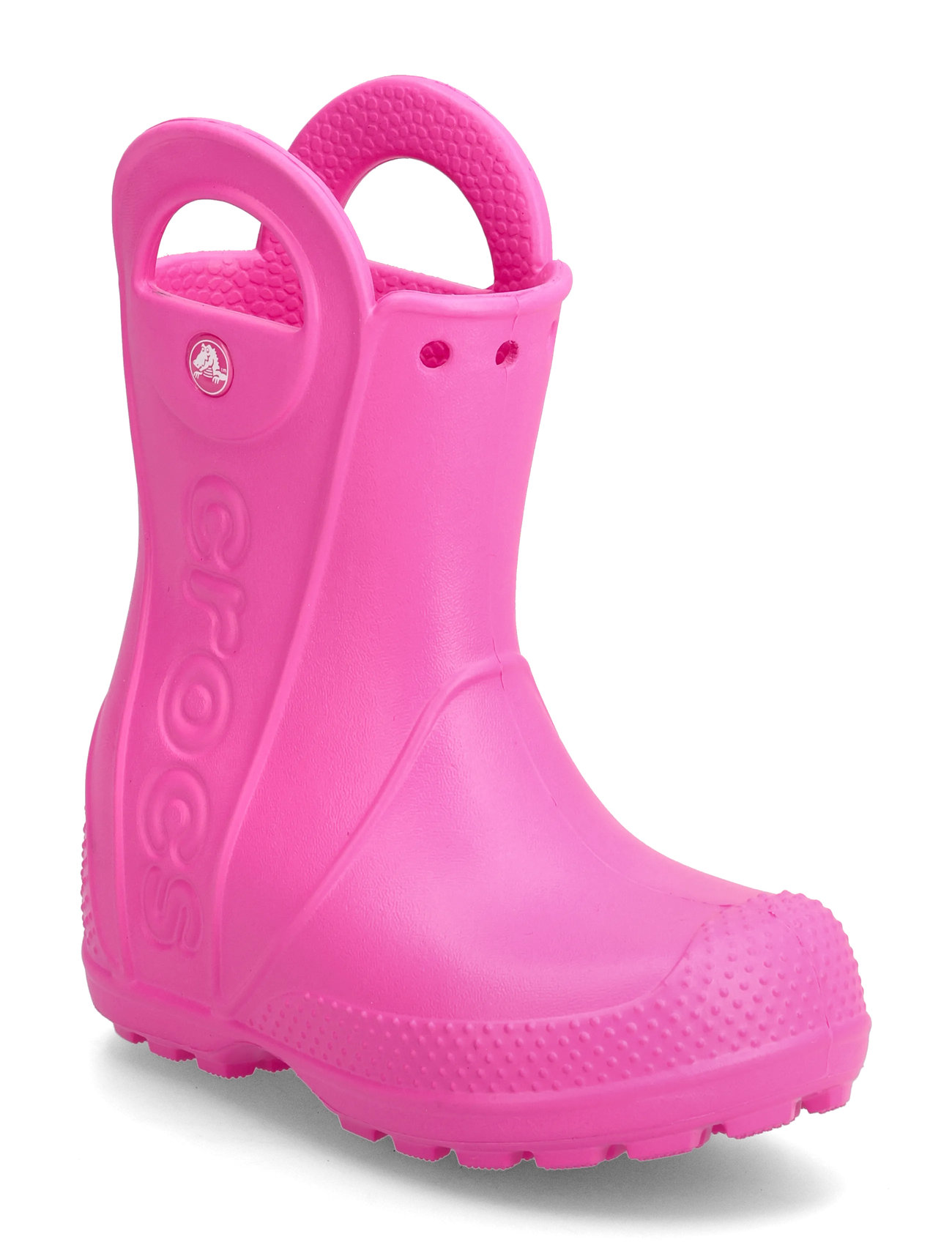 Crocs Handle It Rain Boot T, 24/25, Pink, Gummistøvler > Høje Gummistøvler, Børn