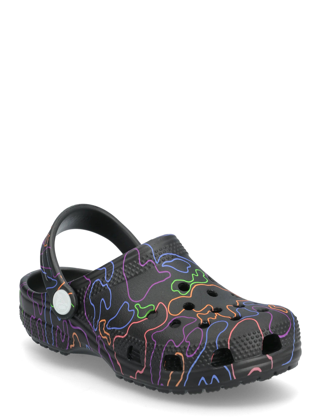 CROCS Clsc Hi Vis Camo Clog K Schwarz - 28/29 - Kinder