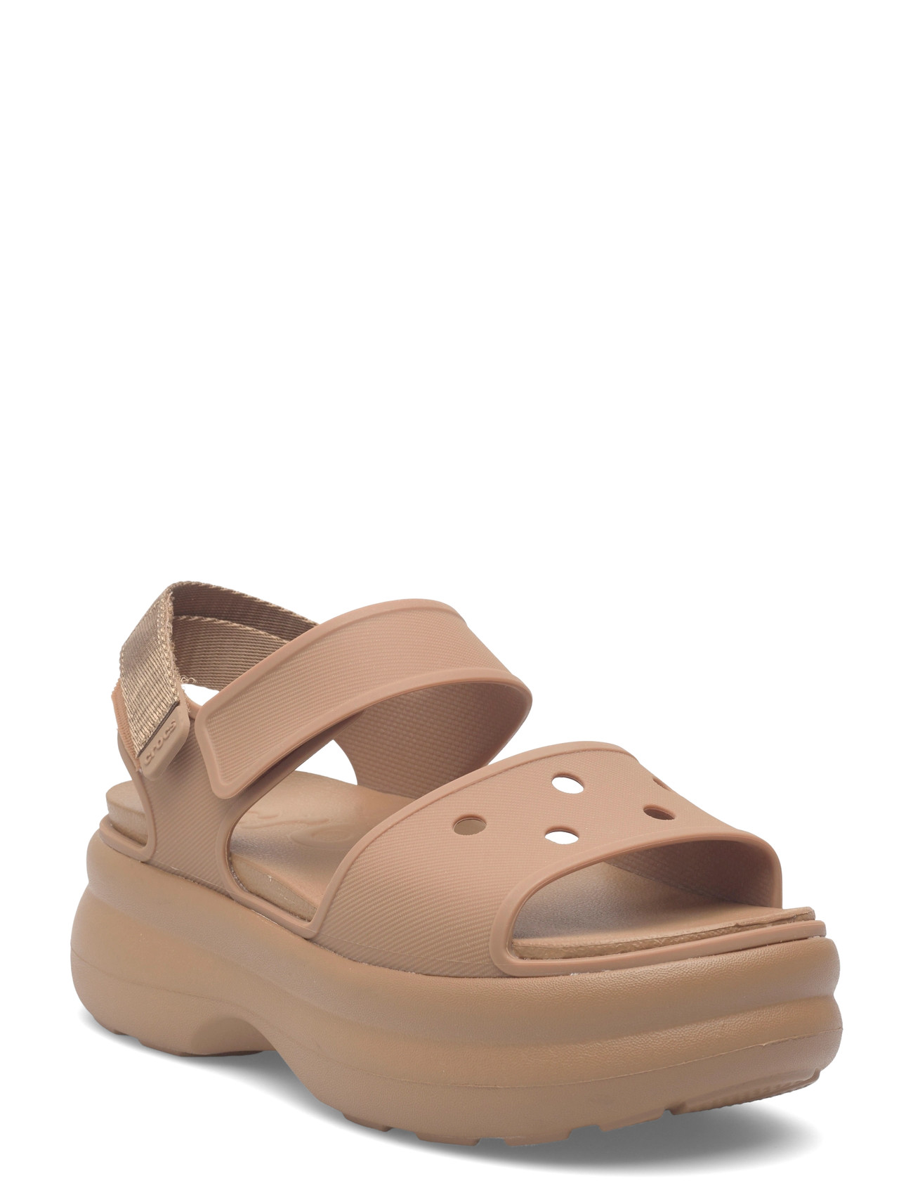 Crocs Soho Y Strap Sandal, 38/39, Beige, Sandaler > Flade Sandals, Dame