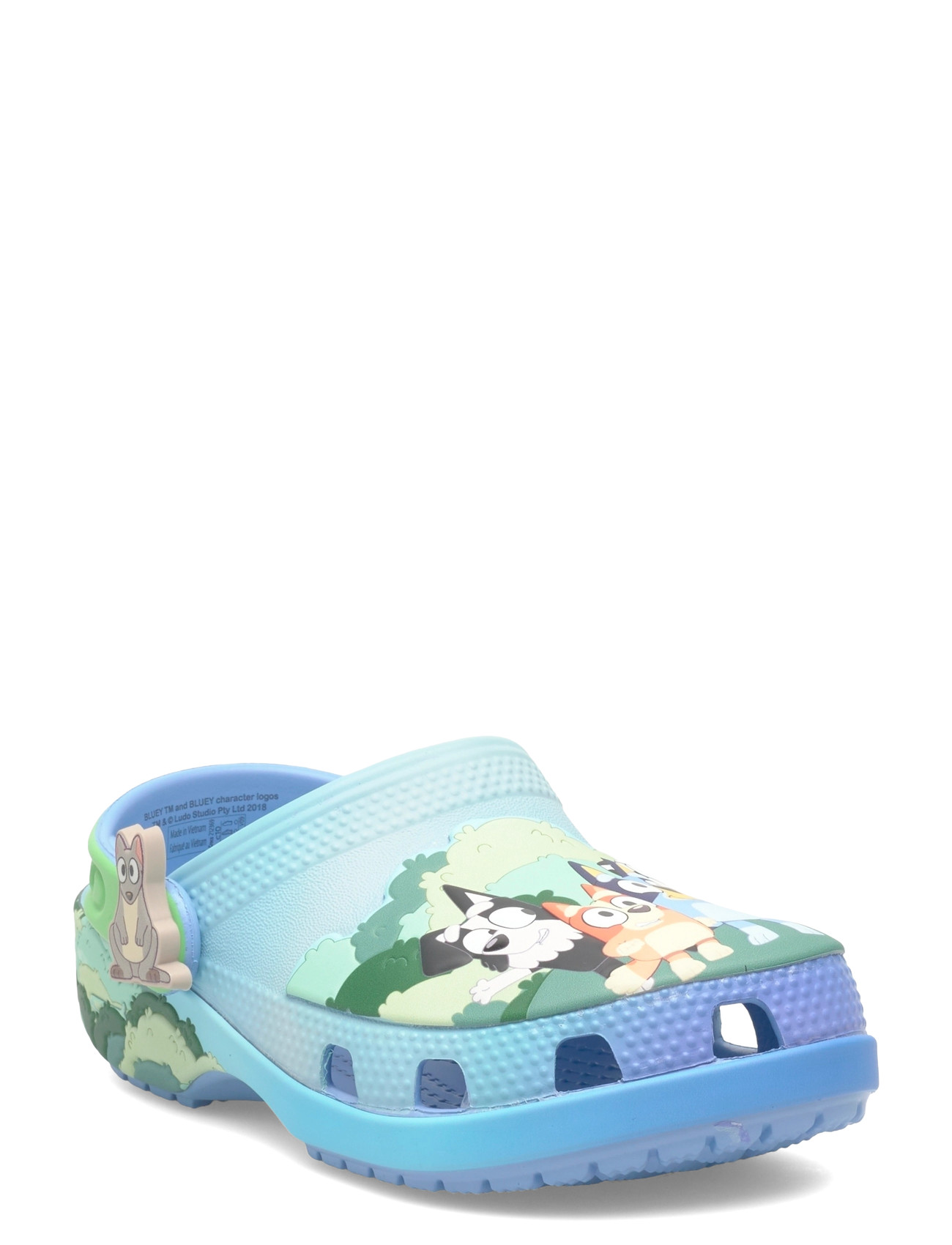 Crocs Bluey Multi Cls Clg T, 19/20, Blue, Sko > Træsko, Børn
