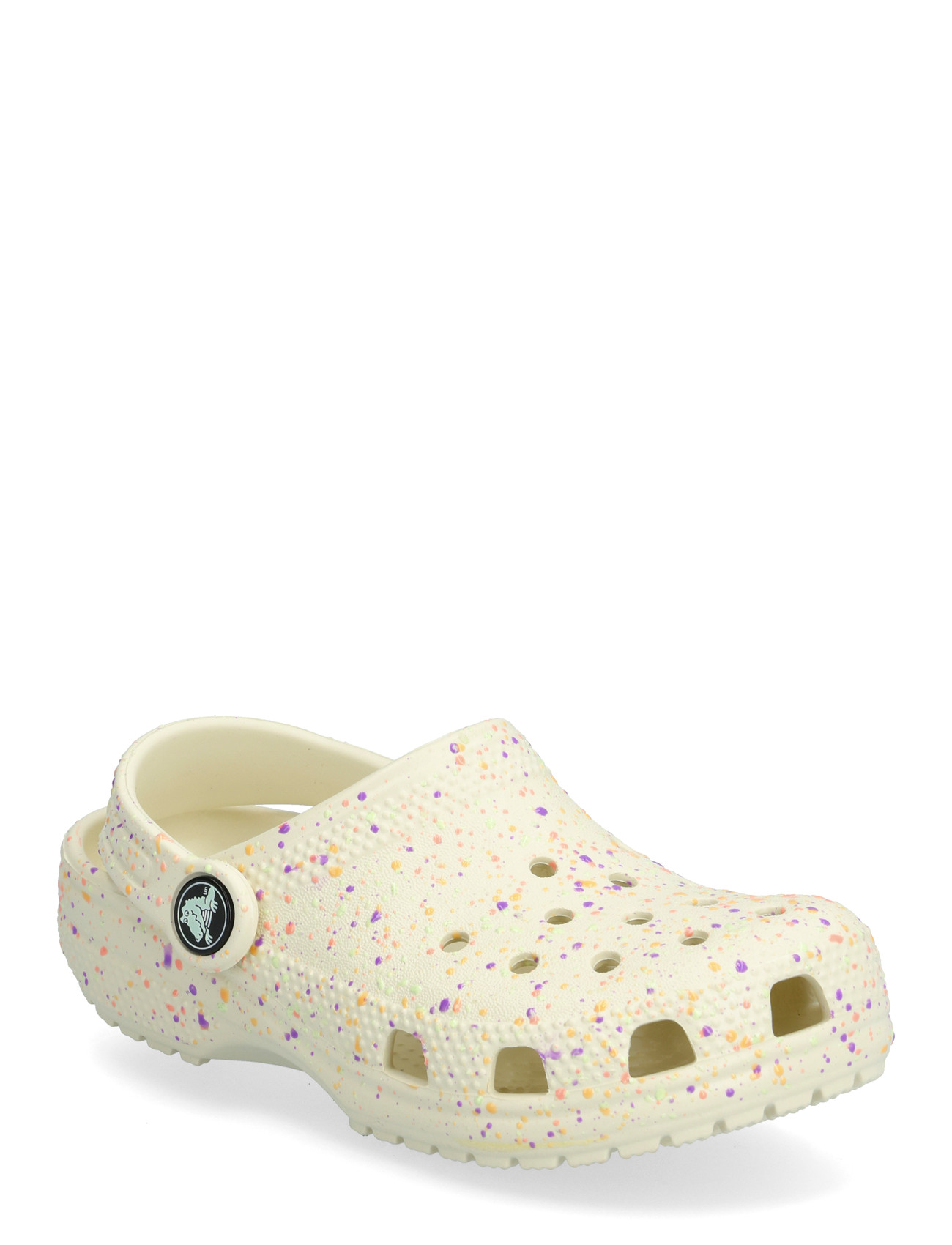 Crocs Classic Glow Paint Splattercgt, 25/26, White, Sko > Træsko, Børn