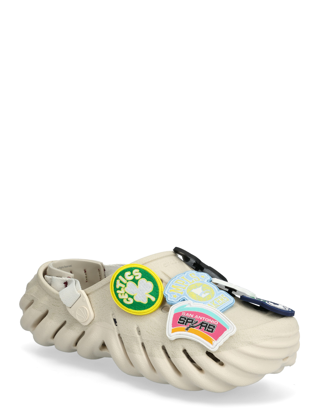 Crocs Nba Echo Clog, 39/40, Cream, Sko > Mules Og Træsko, Herre