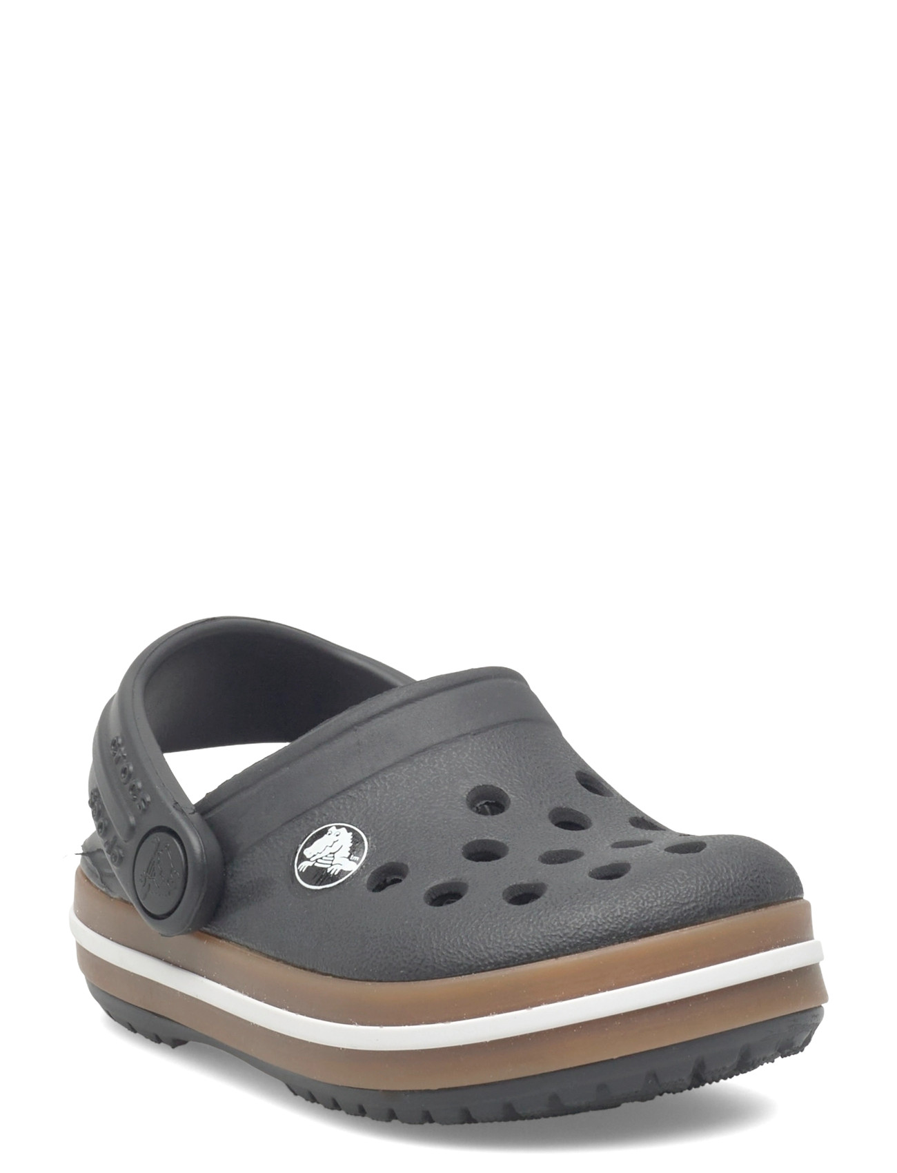 Crocs Crocband Gum Clog T, 25/26, Black, Sko > Træsko, Børn