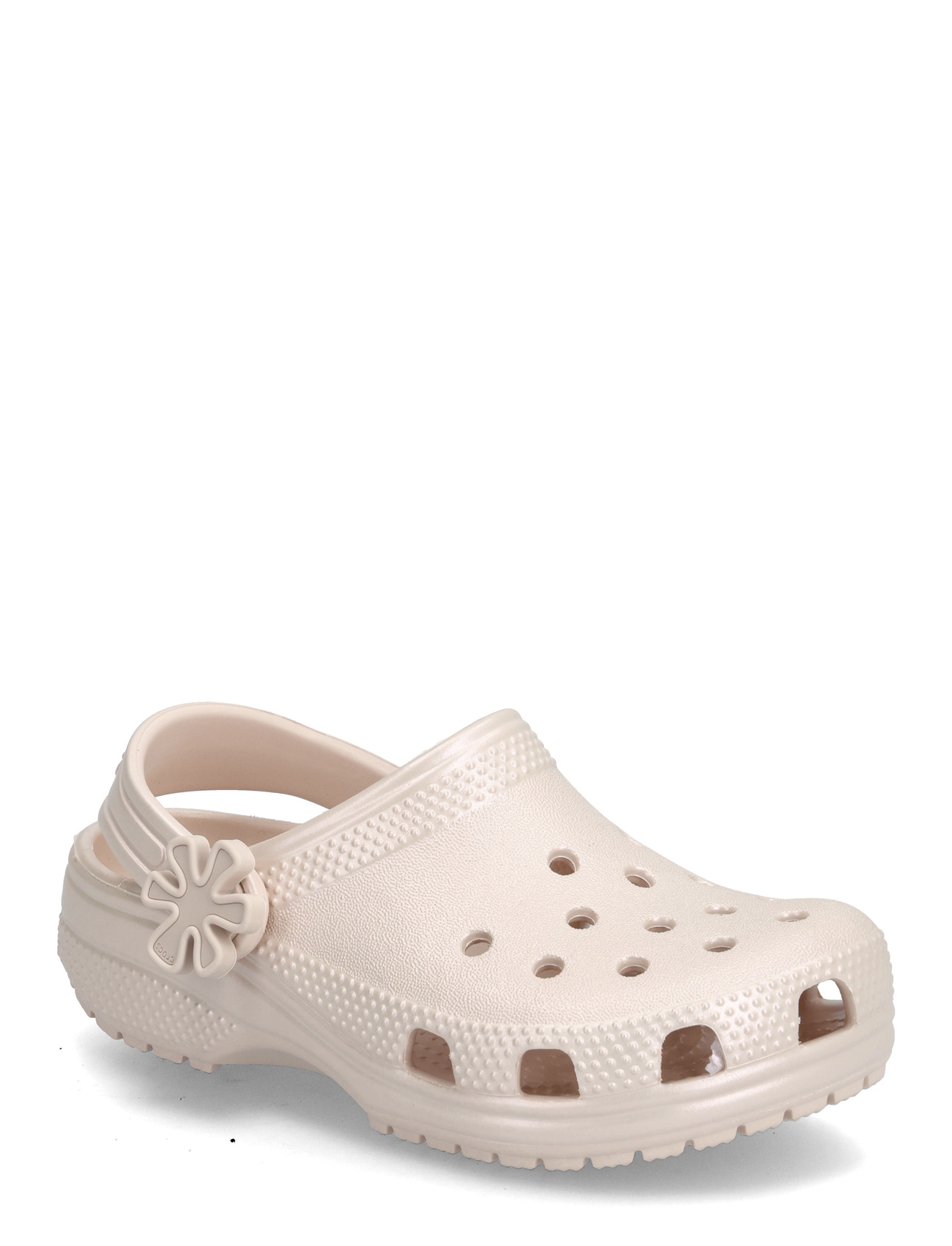 Crocs Classic Pearl Shine Clog T, 25/26, Cream, Sko > Træsko, Børn