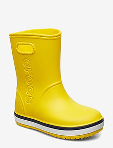 Crocband Rain Boot K - YELLOW/NAVY